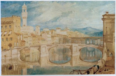 Florence Seen from Ponte alla Carraia by Joseph Mallord William Turner
